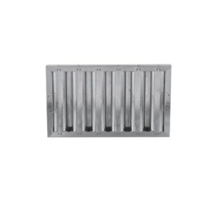 Type VI 10" H x 20" W x 1-3/4" D Galvanized Steel Baffle Grease Filter