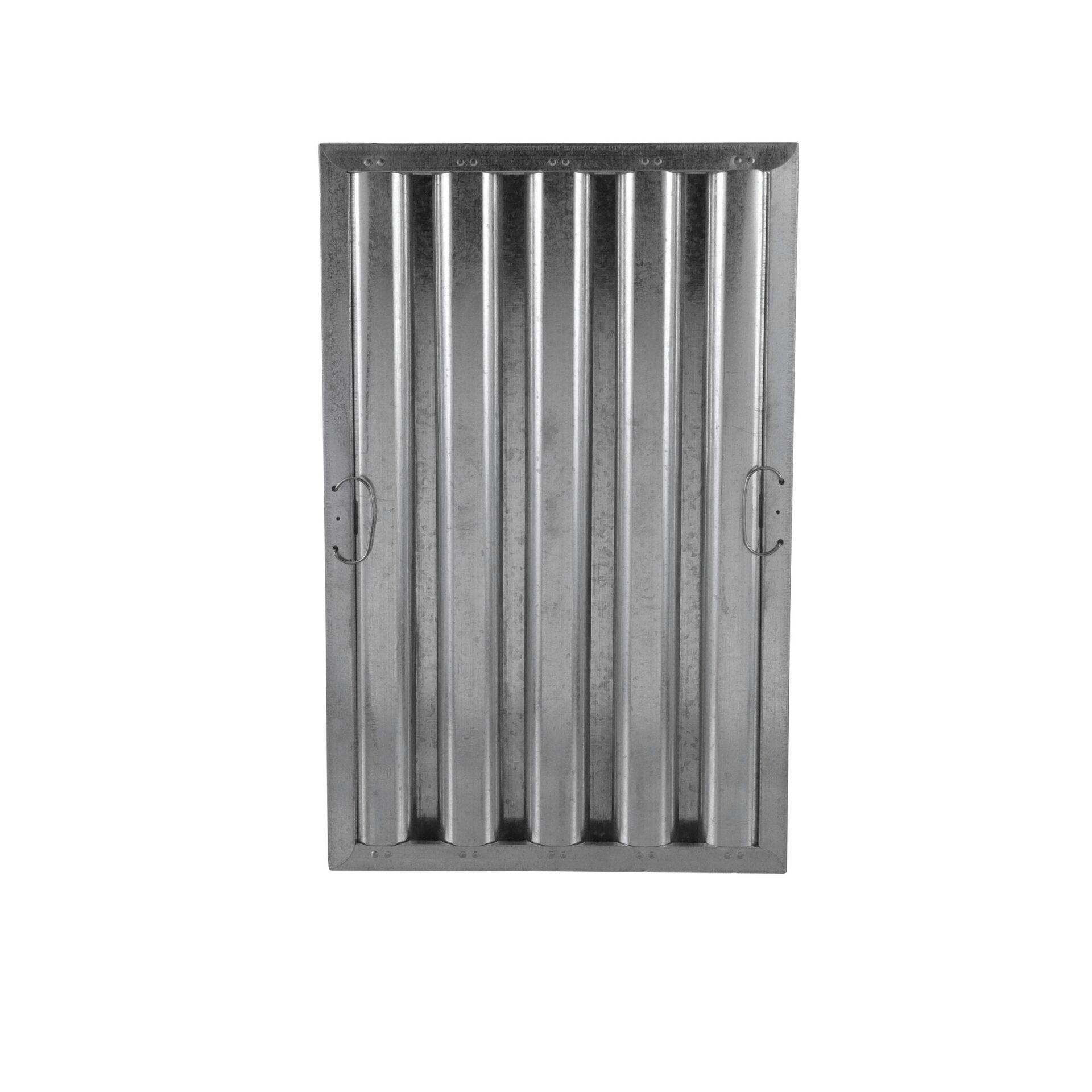 Type VI 20" H x 25" W x 1-3/4" D Galvanized Steel Baffle Grease Filter