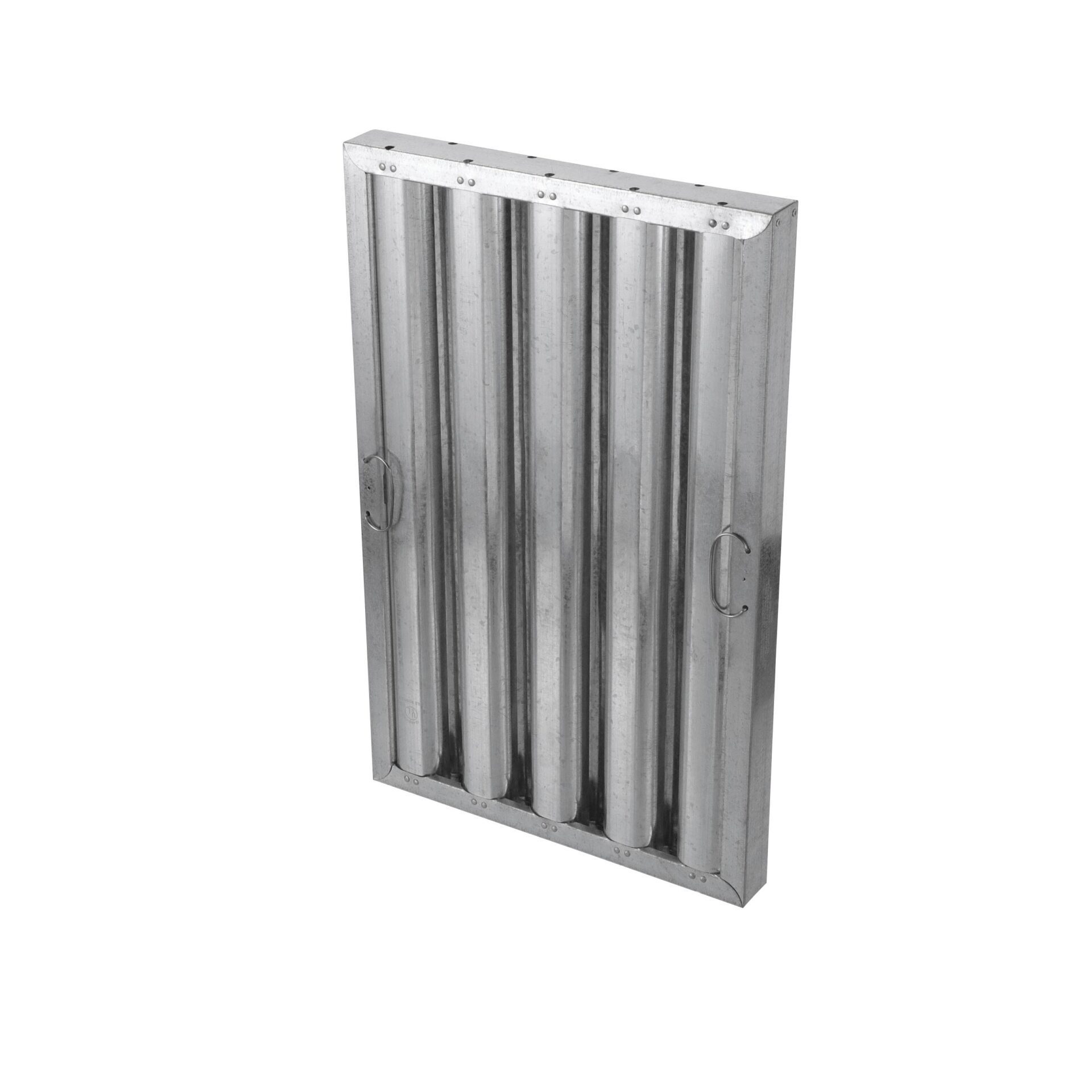 Type VI 20" H x 25" W x 1-3/4" D Galvanized Steel Baffle Grease Filter - Image 7