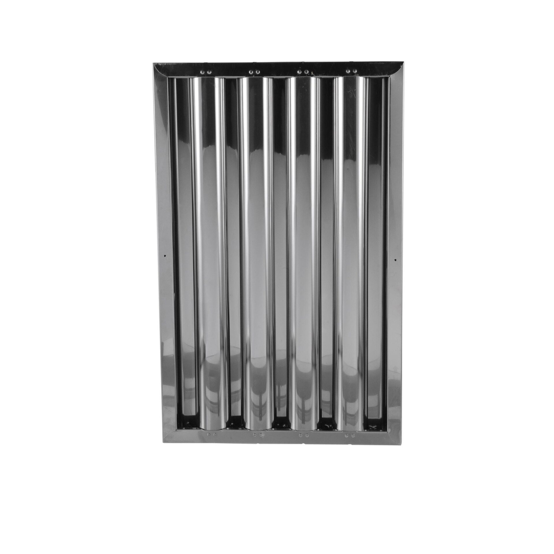Type VI 25" H x 16" W x 1-3/4" D Stainless Steel Baffle Grease Filter - Image 3