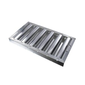 Type VI 10" H x 20" W x 1-3/4" D Aluminum Baffle Grease Filter