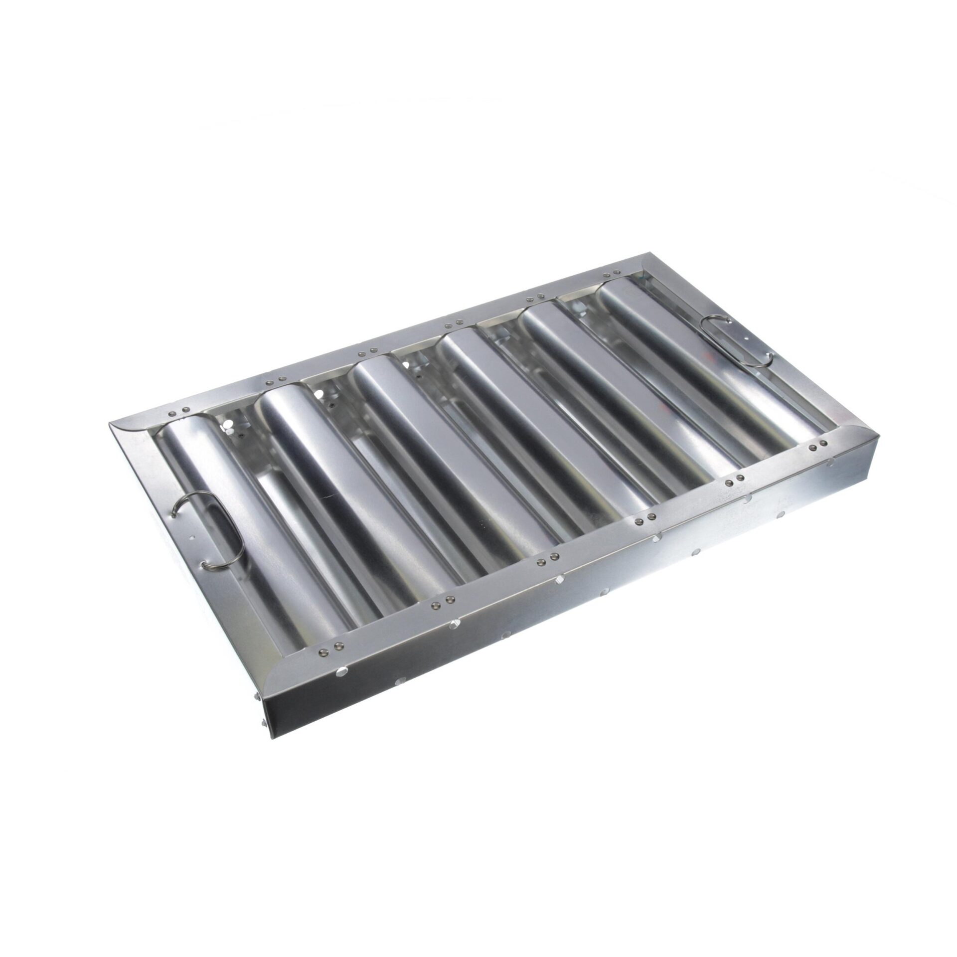 Type VI 12" H x 16" W x 1-3/4" D Aluminum Baffle Grease Filter - Image 3